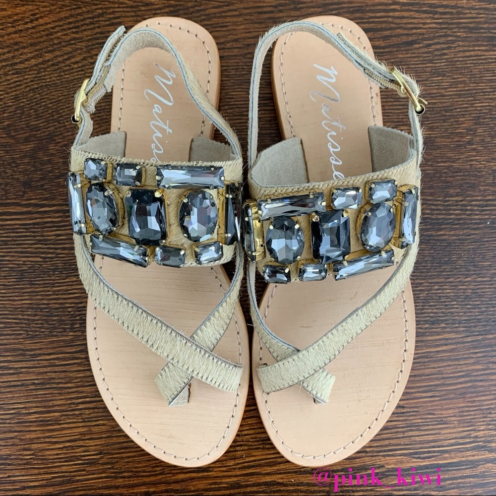 ⬇️REDUCED❗️Matisse Jules Embellished Sandal - Picture 2 of 15